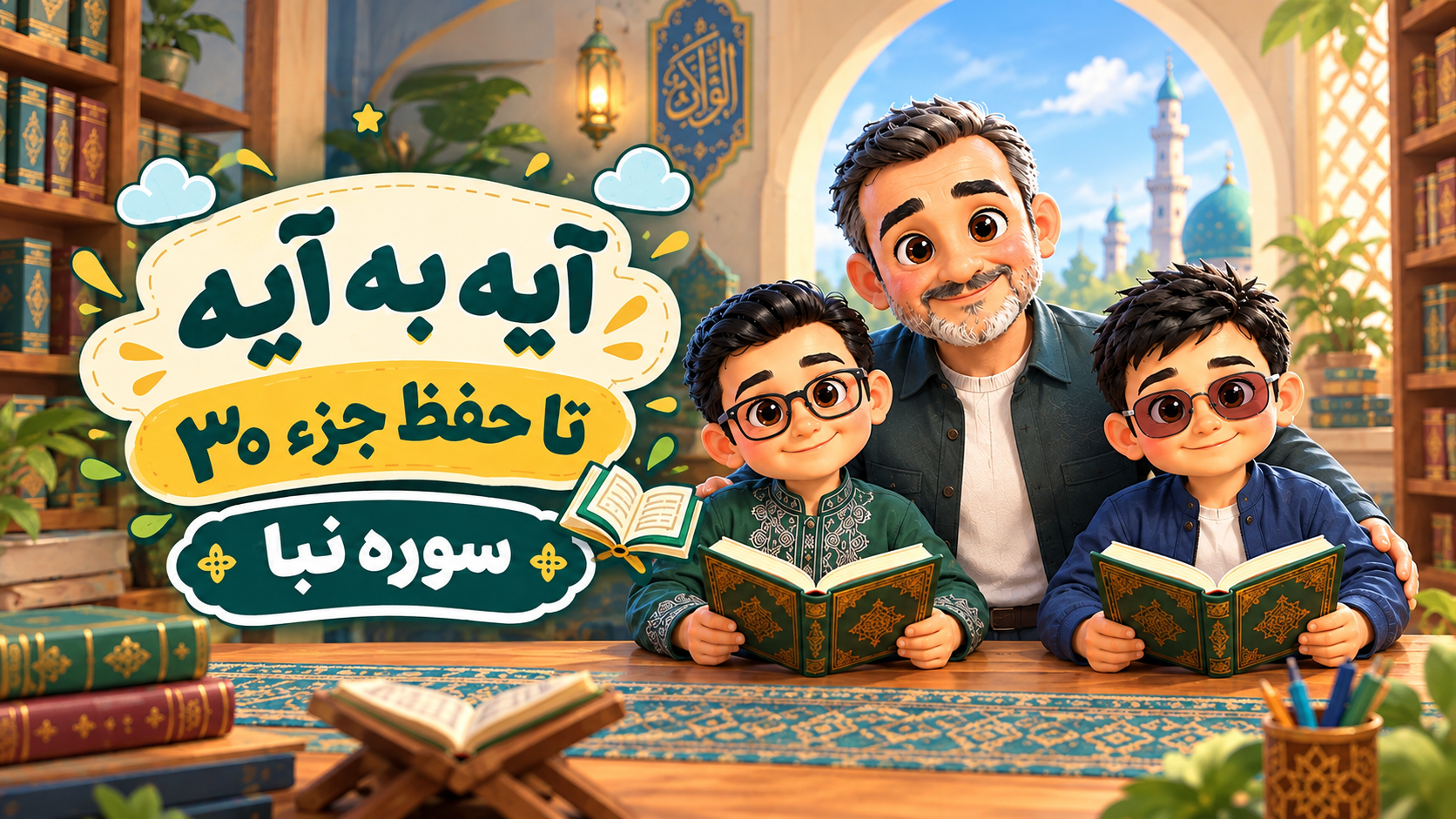 آیه به آیه تا حفظ جزء 30؛ سوره نبأ